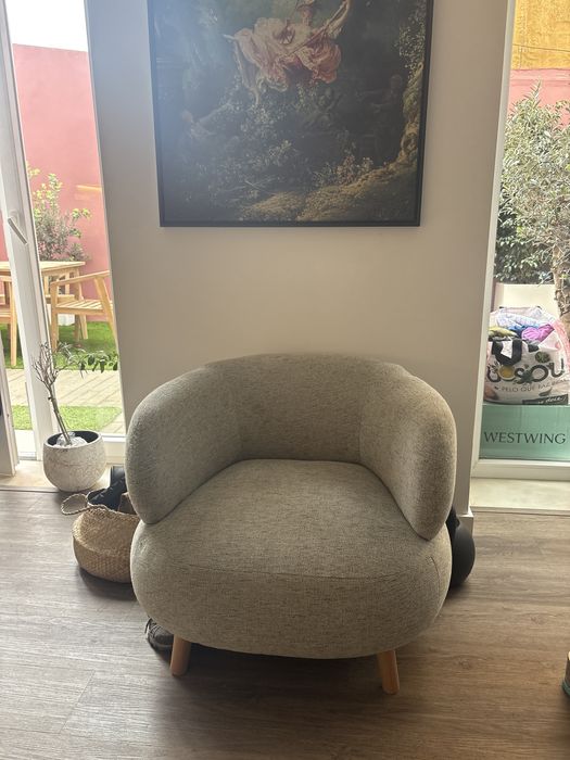 Poltrona KAVE HOME verde claro