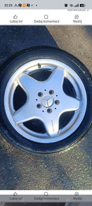 Koło 17 monoblok AMG Mercedes