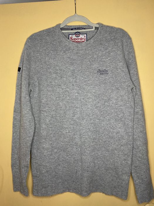Sweter męski SuperDry Wełna Jagnięcia