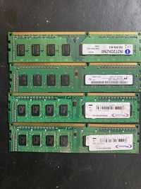 RAM(ОЗУ) DDR3,1333mhz,2gb, 4*2ГБ=8ГБ