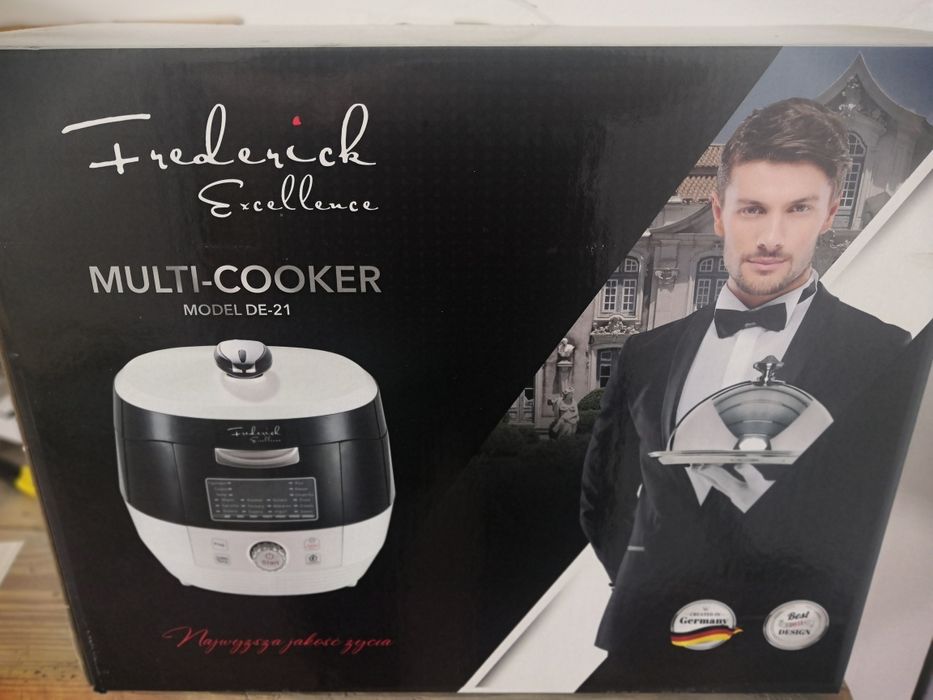 Frederick Excellence Multi-Cooker model DE-21 nowy jak Thermomix