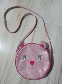 Różowa torebka kotek dla dziewczynki