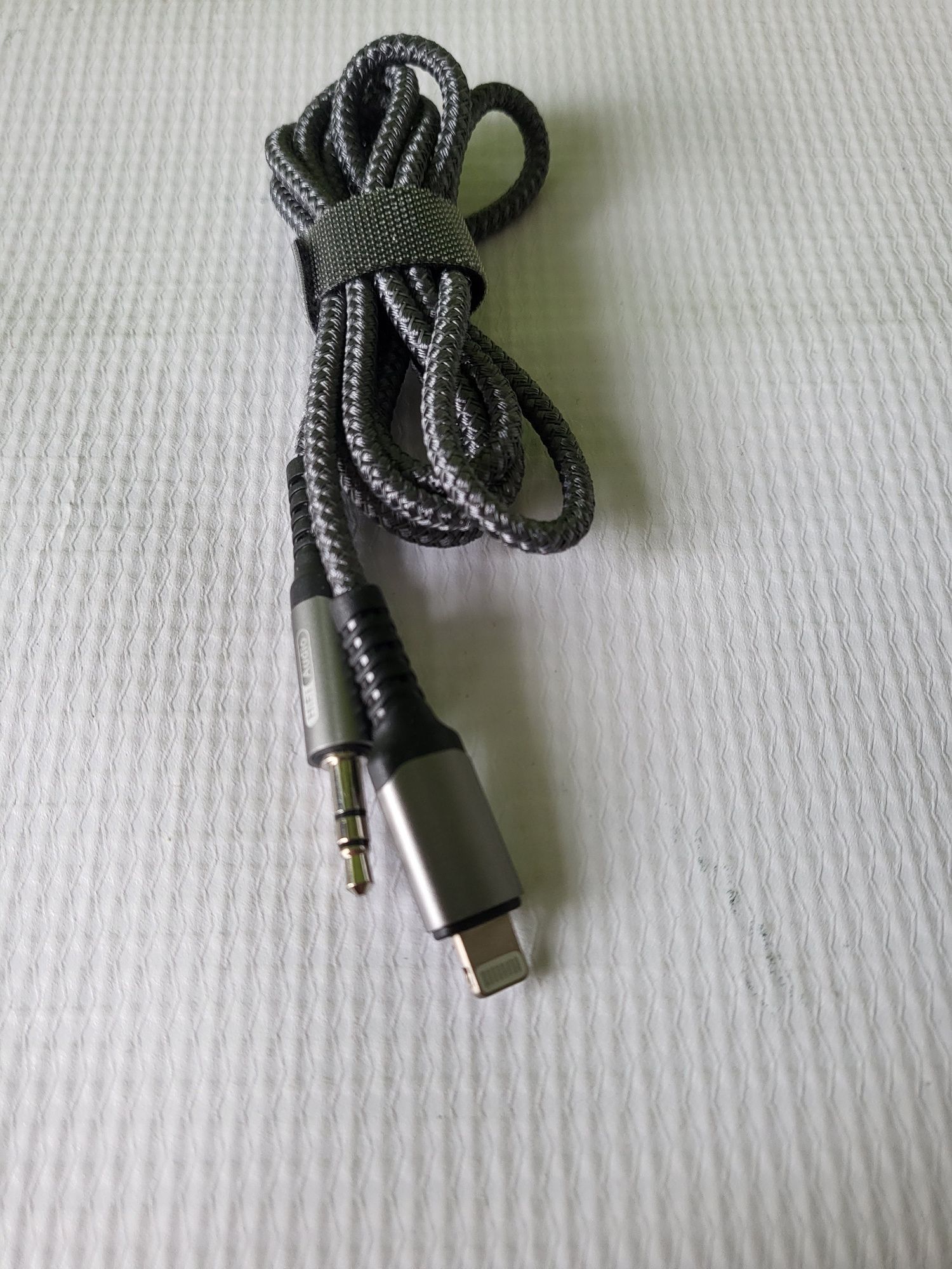 Kabel audio 0,5 lighting 1m