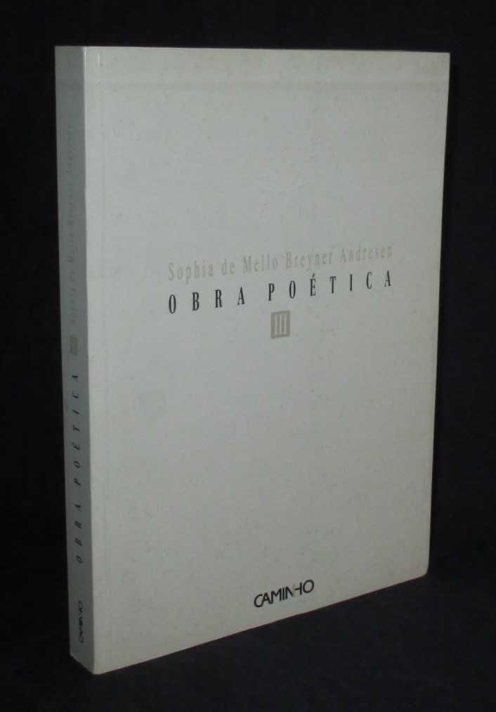 Livro Obra Poética Sophia Mello Breyner Andresen Volume III