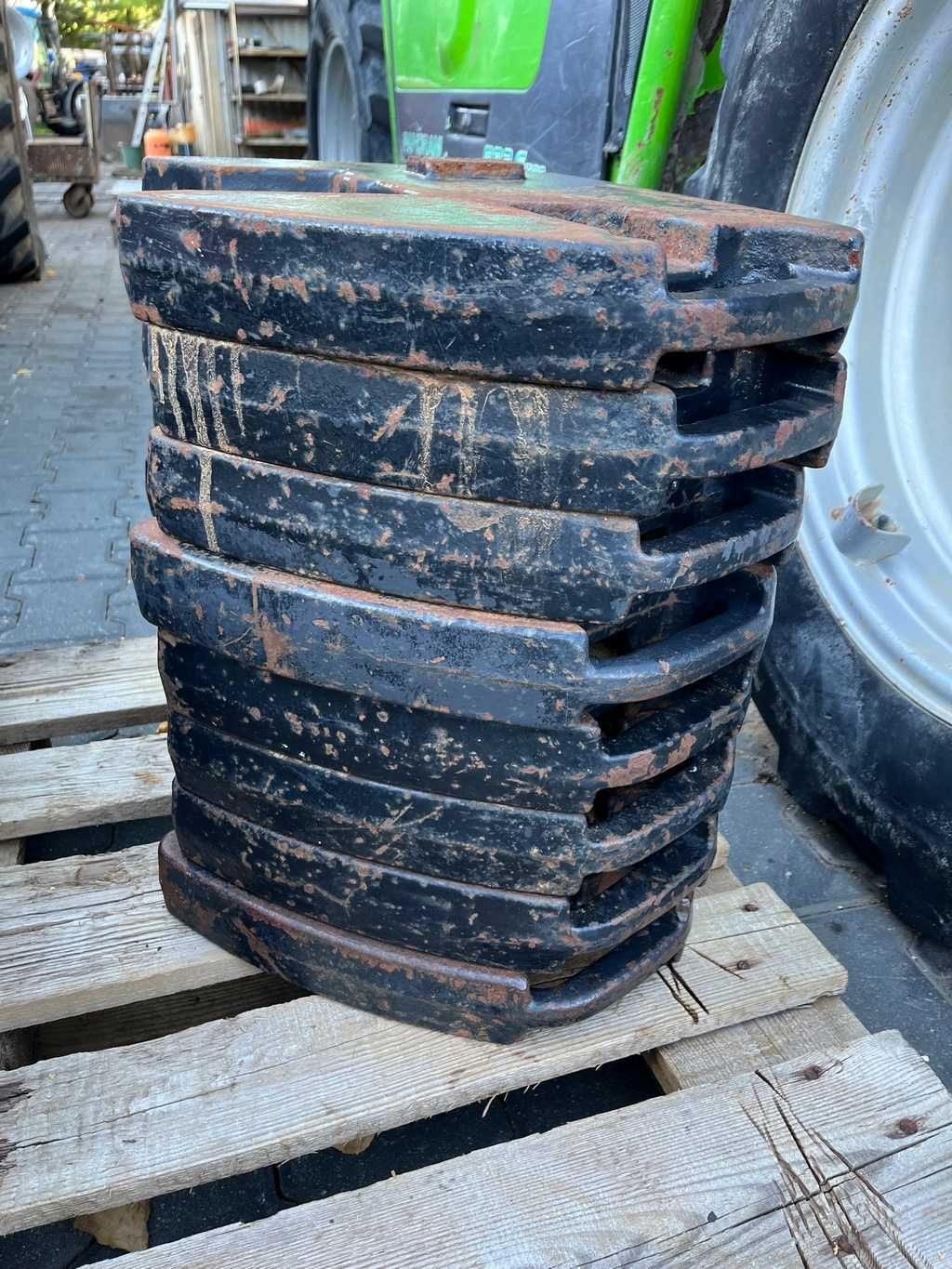 Balast Obciążniki Ciężarki przednie ciągnik CASE CNH NEW HOLLAND