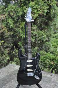 Gitara typu staratocaster.