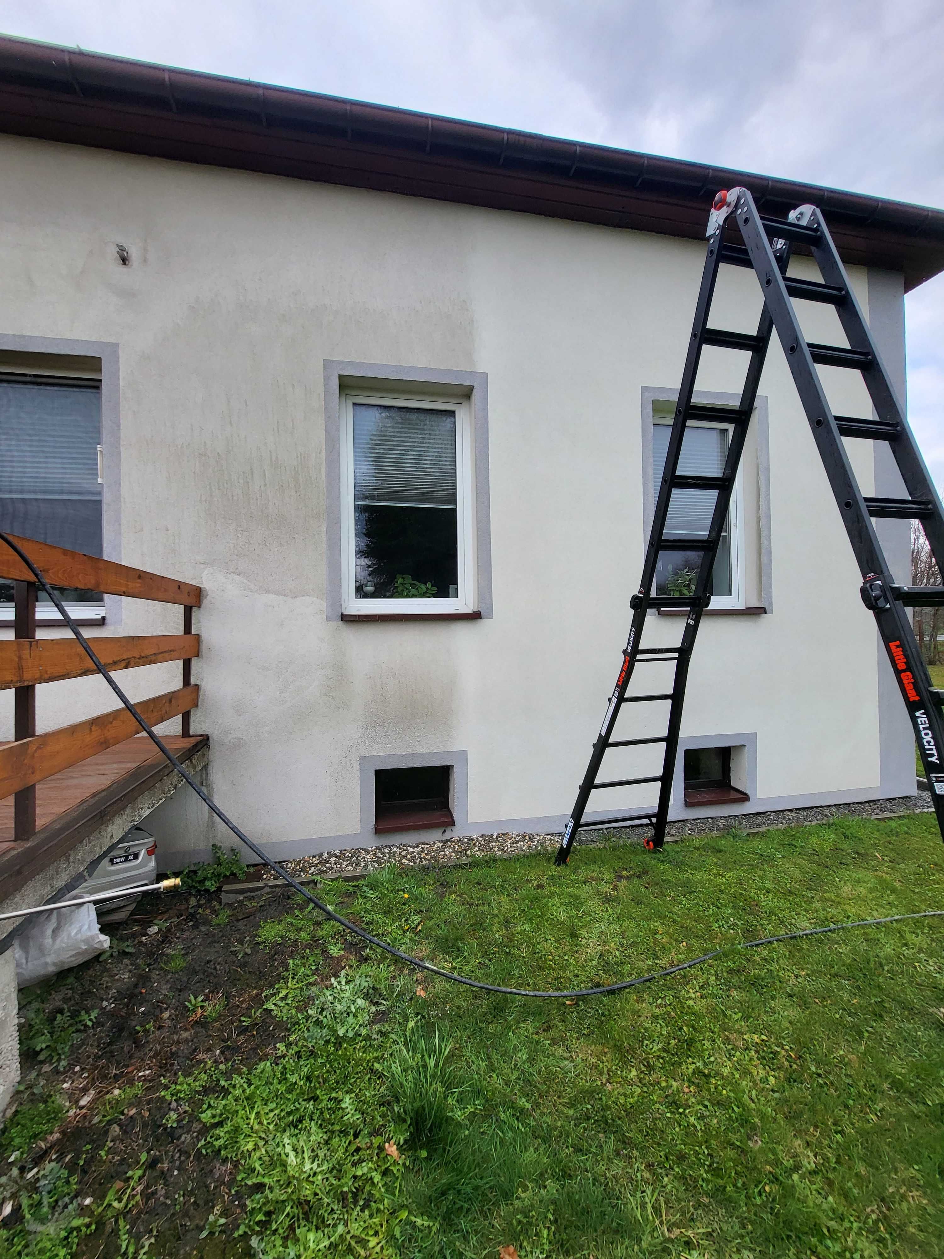 Mycie elewacji, dachów, ogrodzeń, impregnacja kostki brukowej,