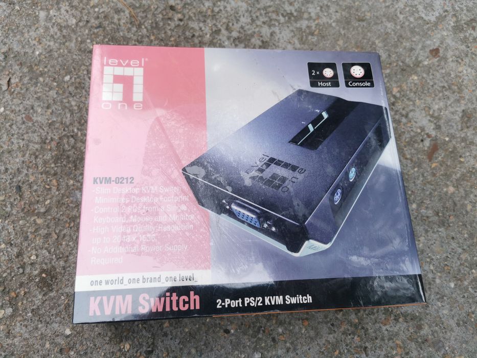 KVM switch 2 port PS/2