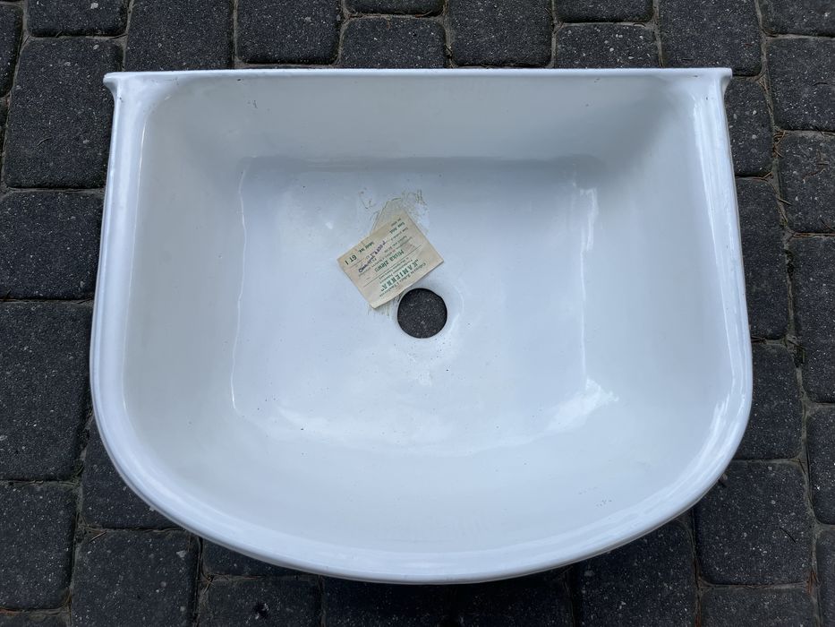 misa/zlew żeliwny, vintage, nieużywany