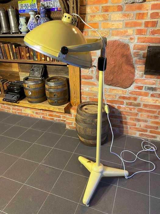 Lampa medyczna POLFA KRAKÓW, industrialna, antyk