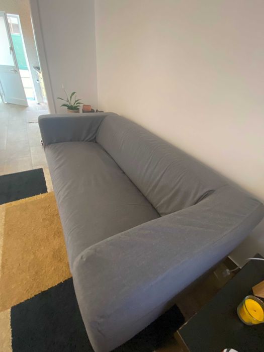 KLIPPAN
Sofá 2 lugares, Vissle cinza como novo