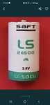26500 akumulator bateria LS26500 Li-SOCl2 Saft France