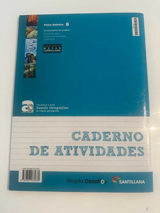 Físico-Química 8 - Sentillana - caderno de atividades