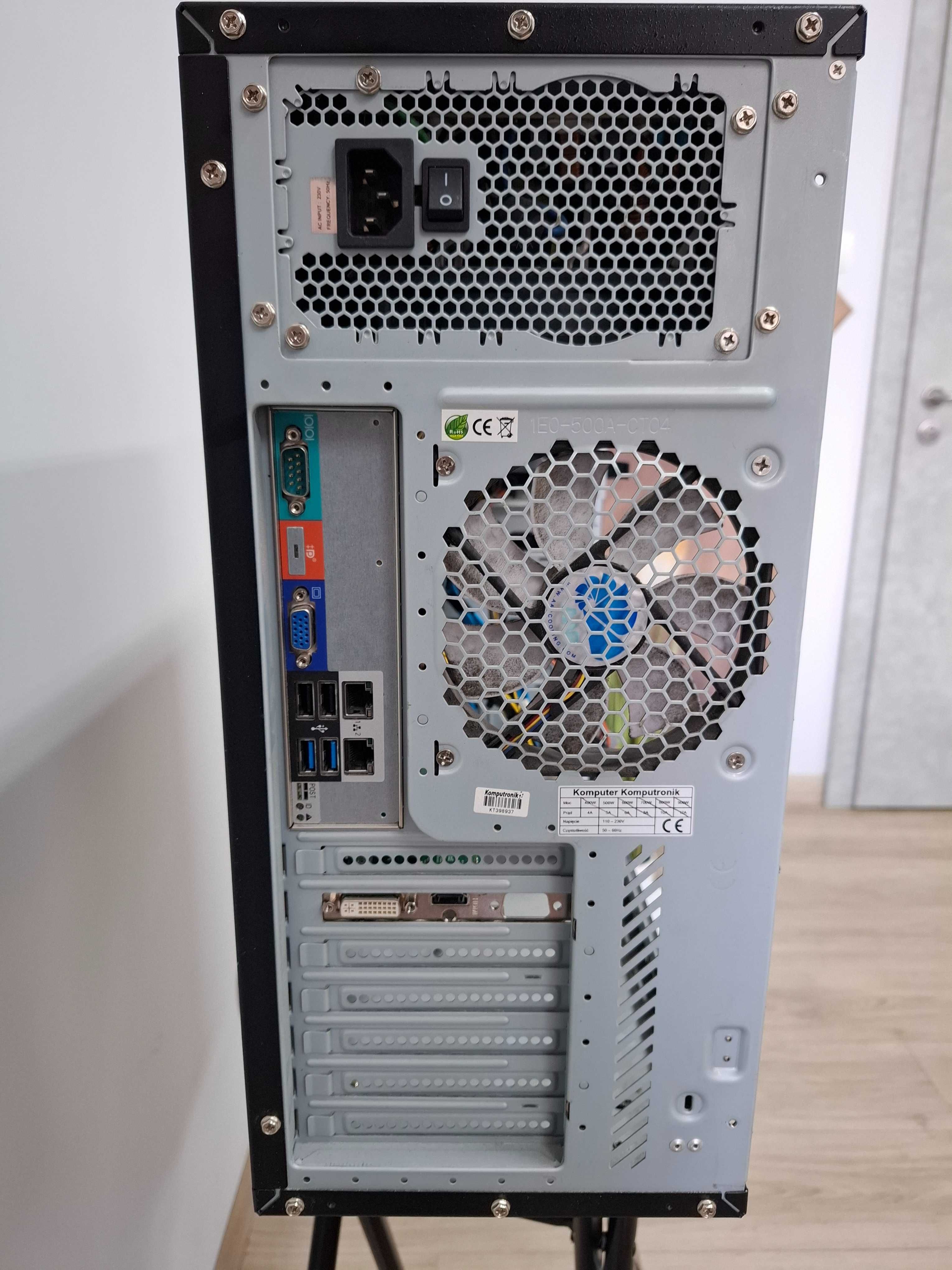 Komputer Xeon E3 1231v3 8GB Ram SSD 480GB Win 10 Chieftec