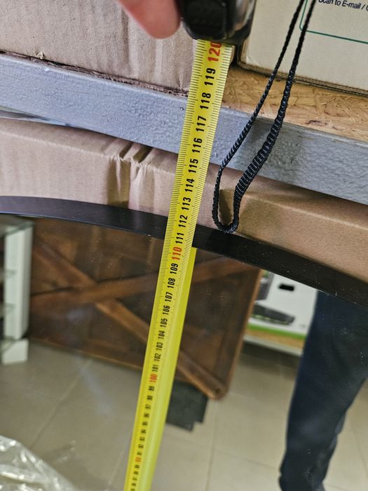 Lustro Ikea LINDBYN 110cm 
Lustro, czarny, 110 cm