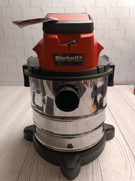 Einhell TC-VC 18/20 Li S - Solo акумуляторний будівельний пилосос