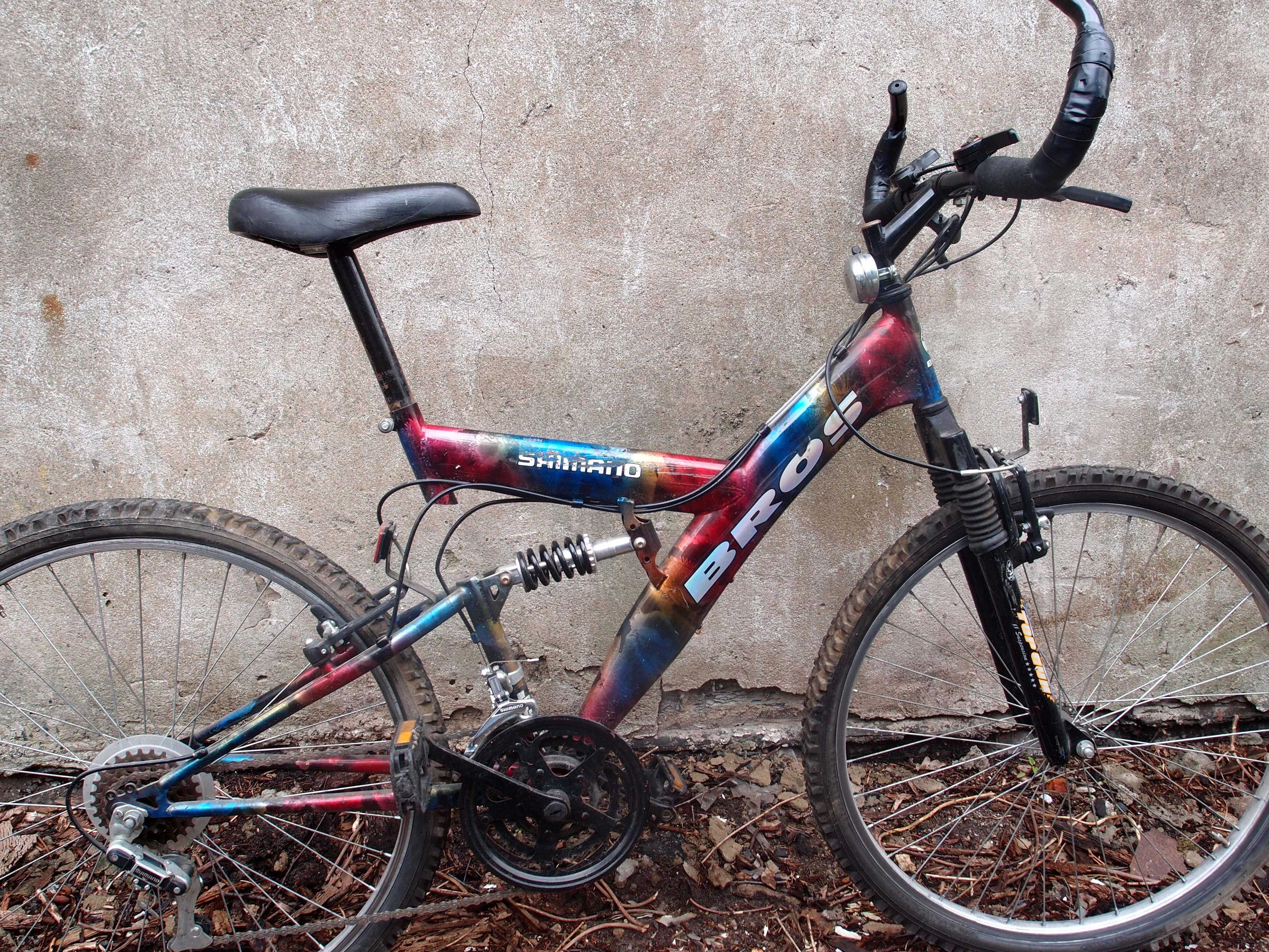 Rower górski BROS MTB osprzęt shimano rama 18cali koła 26