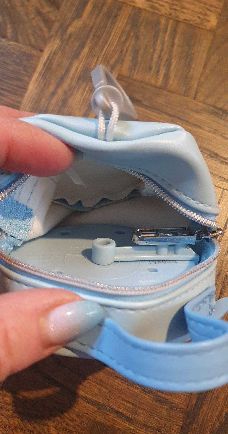 Purse Pets niebieski kotek, stan idealny