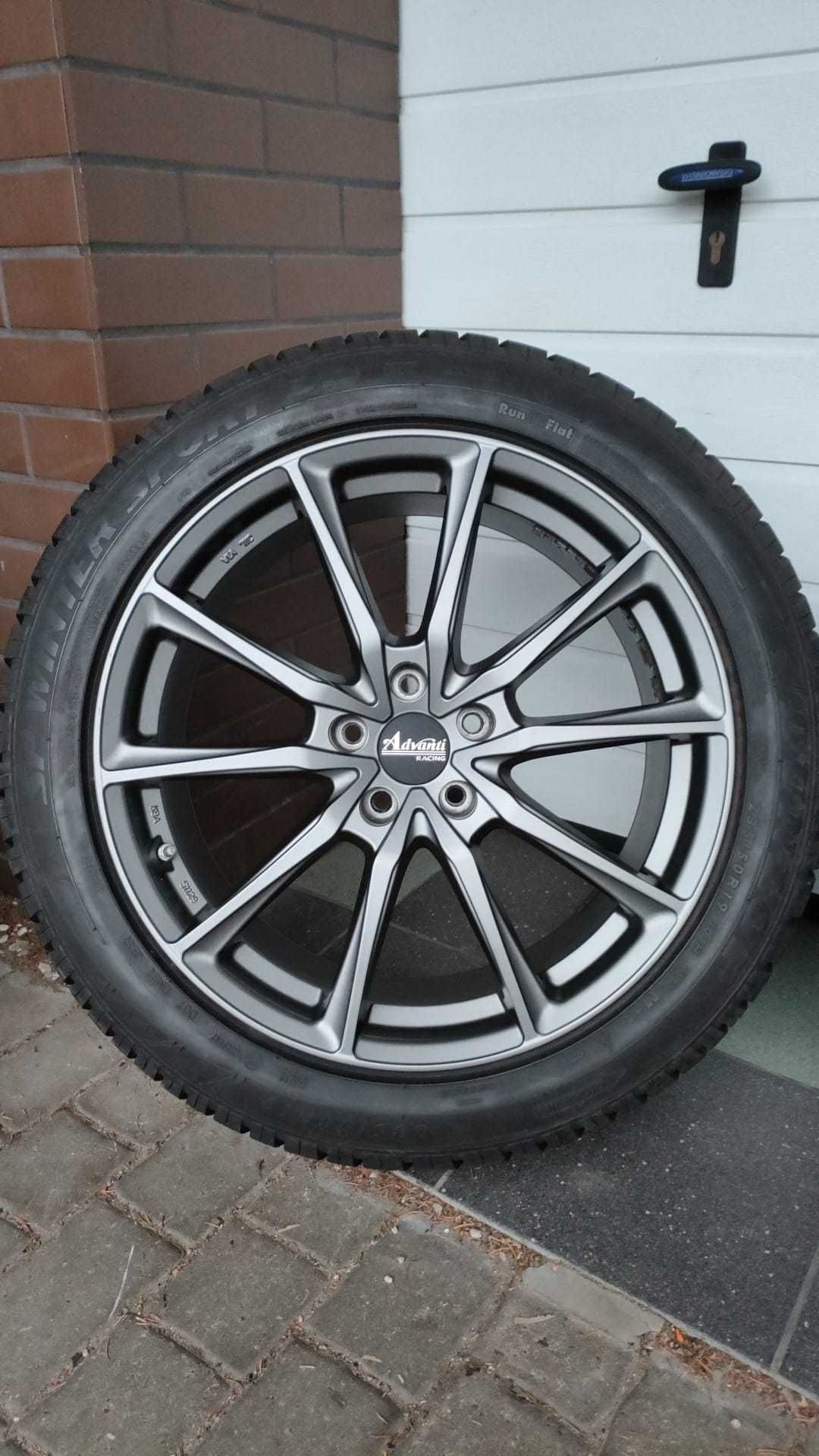 Koła 19' 5x112 opony 235/50/19 Audi Vw Mercedes Seat Skoda TPMS OL1199