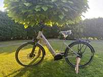 Rower elektryczny Husqvarna Towner 2 BOSCH 28 Tektro, Nowy