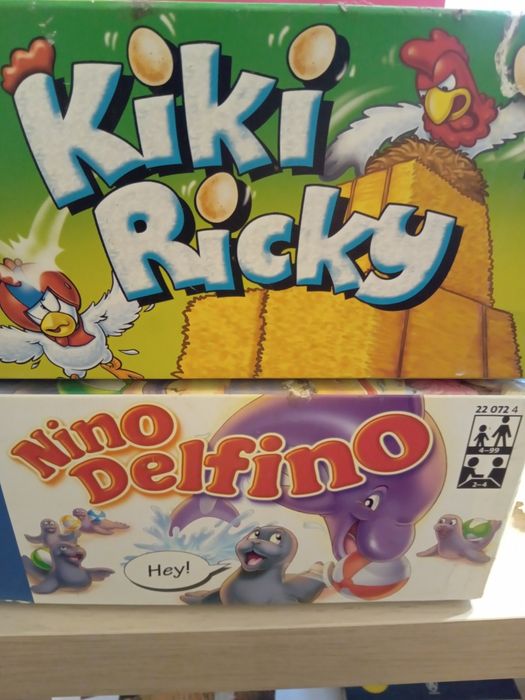 Gry Kiki Ricky i Nino Delfino