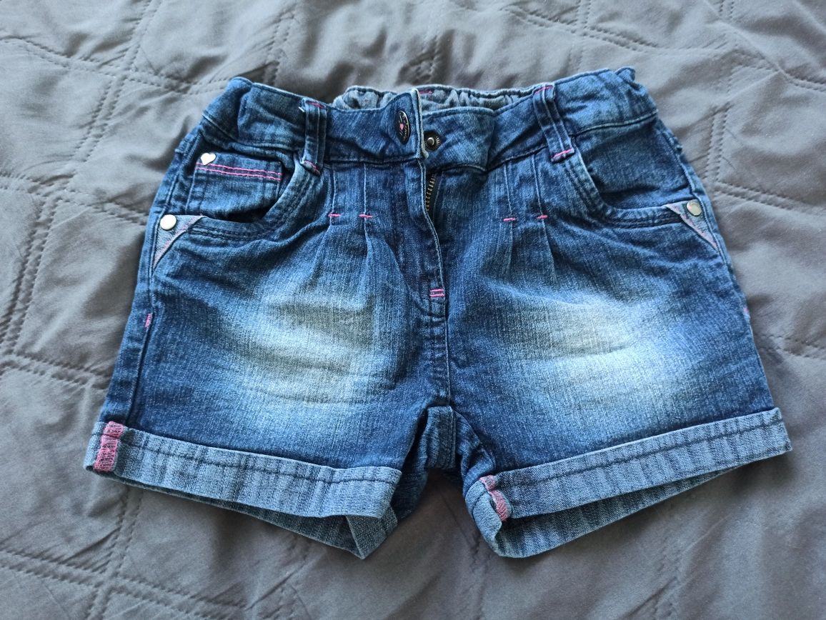 Spodenki krótkie jeansowe 110