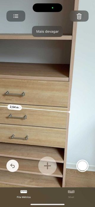 Roupeiro de Parede com gavetas