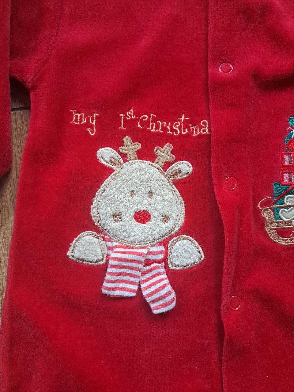 Świąteczny Pajacyk niemowlęc, size 6-12 m