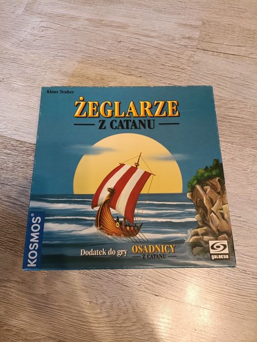 Żeglarze z Catanu gra planszowa wersja drewniana
