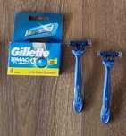 Wkłady Gillette Mach 3 TURBO   4 szt głowiczek nożyki + GRATISY