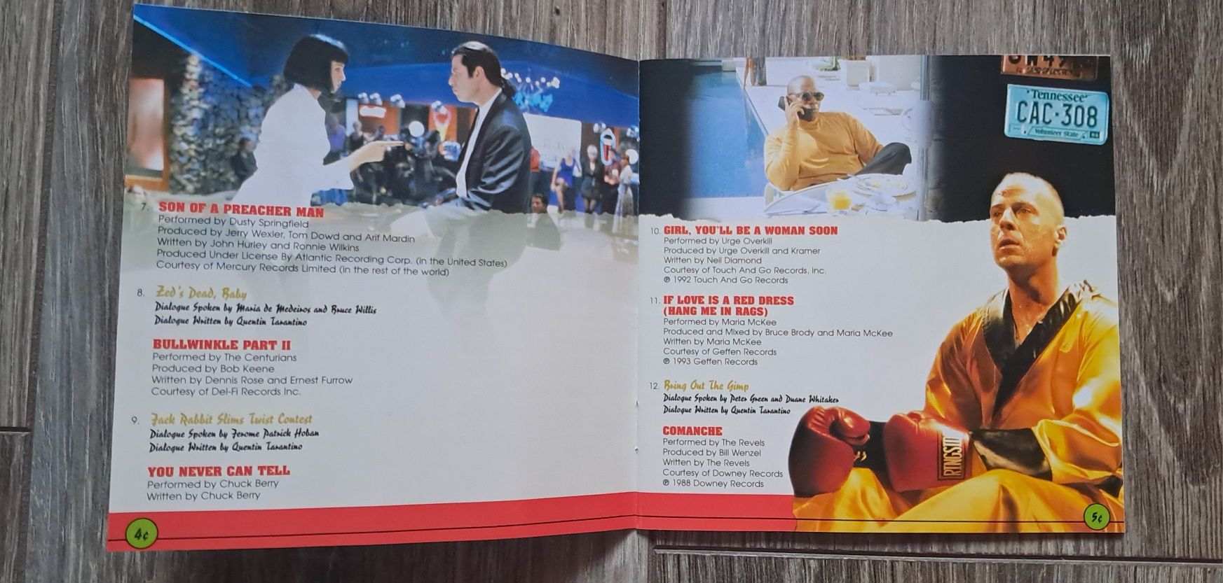 "Pulp fiction"Soundtrack-Collector's Edition