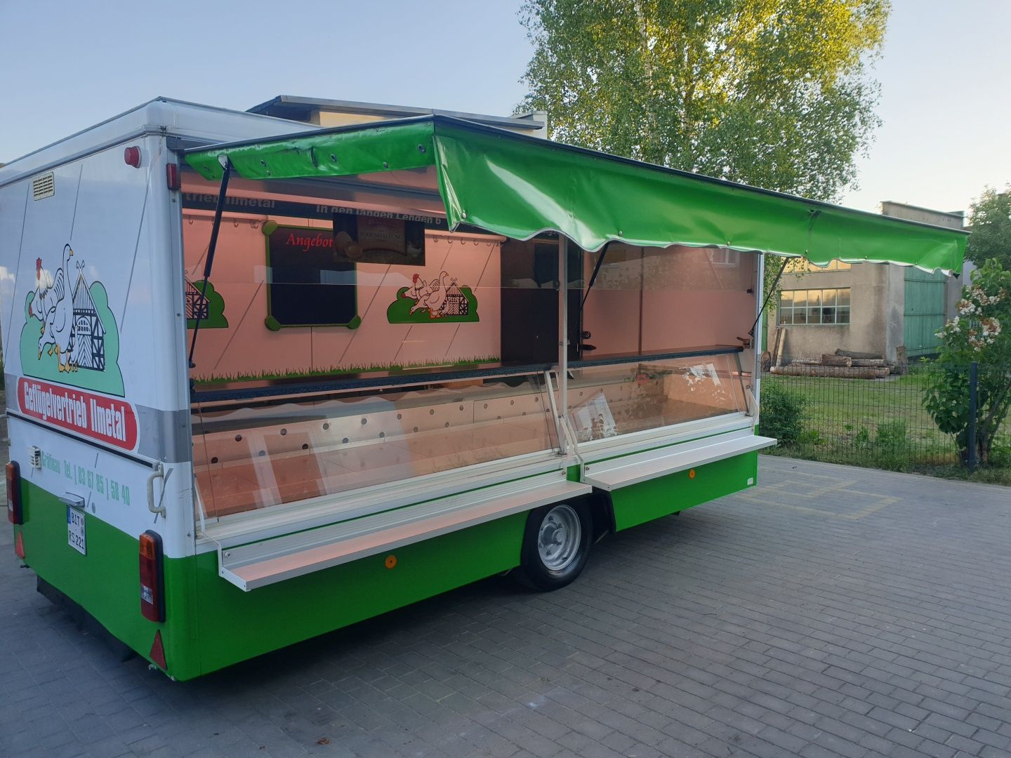 Przyczepa Gastronomiczna * wędliny * foodtruck * webasto * Autosklep