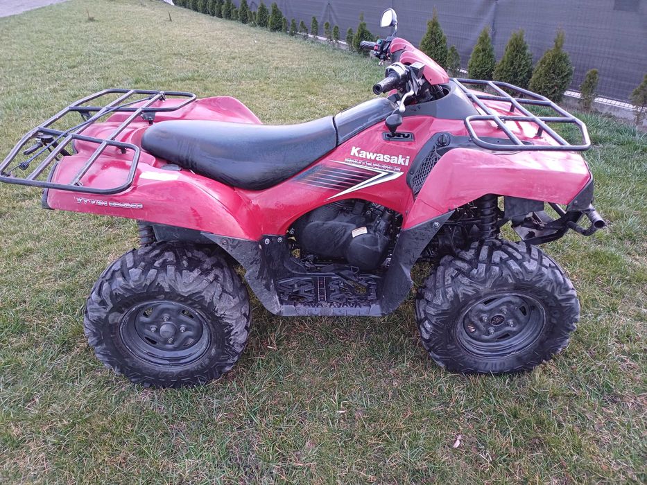 Quad kawasaki bruce force 650 uszkodzony ( 750 ) nie suzuki, nie honda