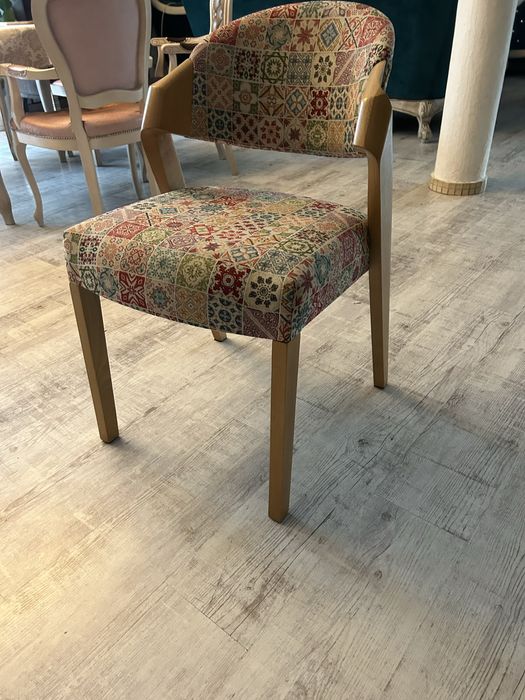 Krzesło drewniane lite Nowoczesne