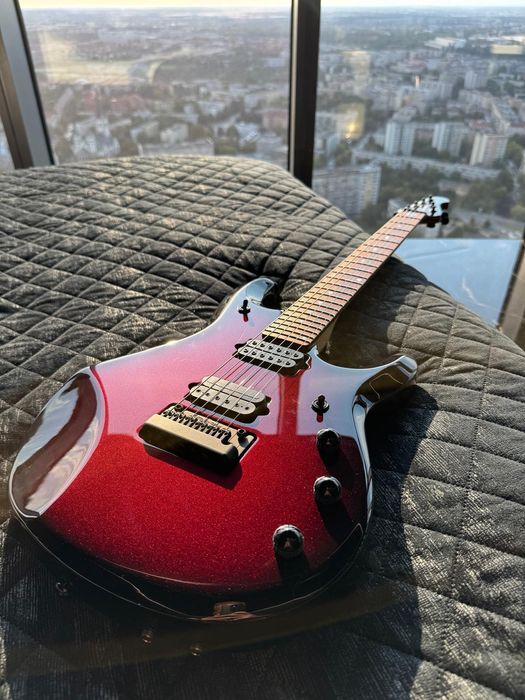 Music Man Petrucci JP6 Piezo Pearl Redburst 2018 - stan kolekcjonerski