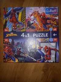 Puzzle NOWE Trefl Spider-Man 4 w 1