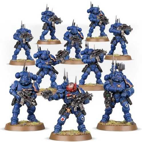 Warhammer 40000: Space Marines Primaris Infiltrators.