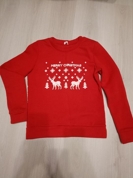 Толстовка на флісі з надписом "Merry Christmas"