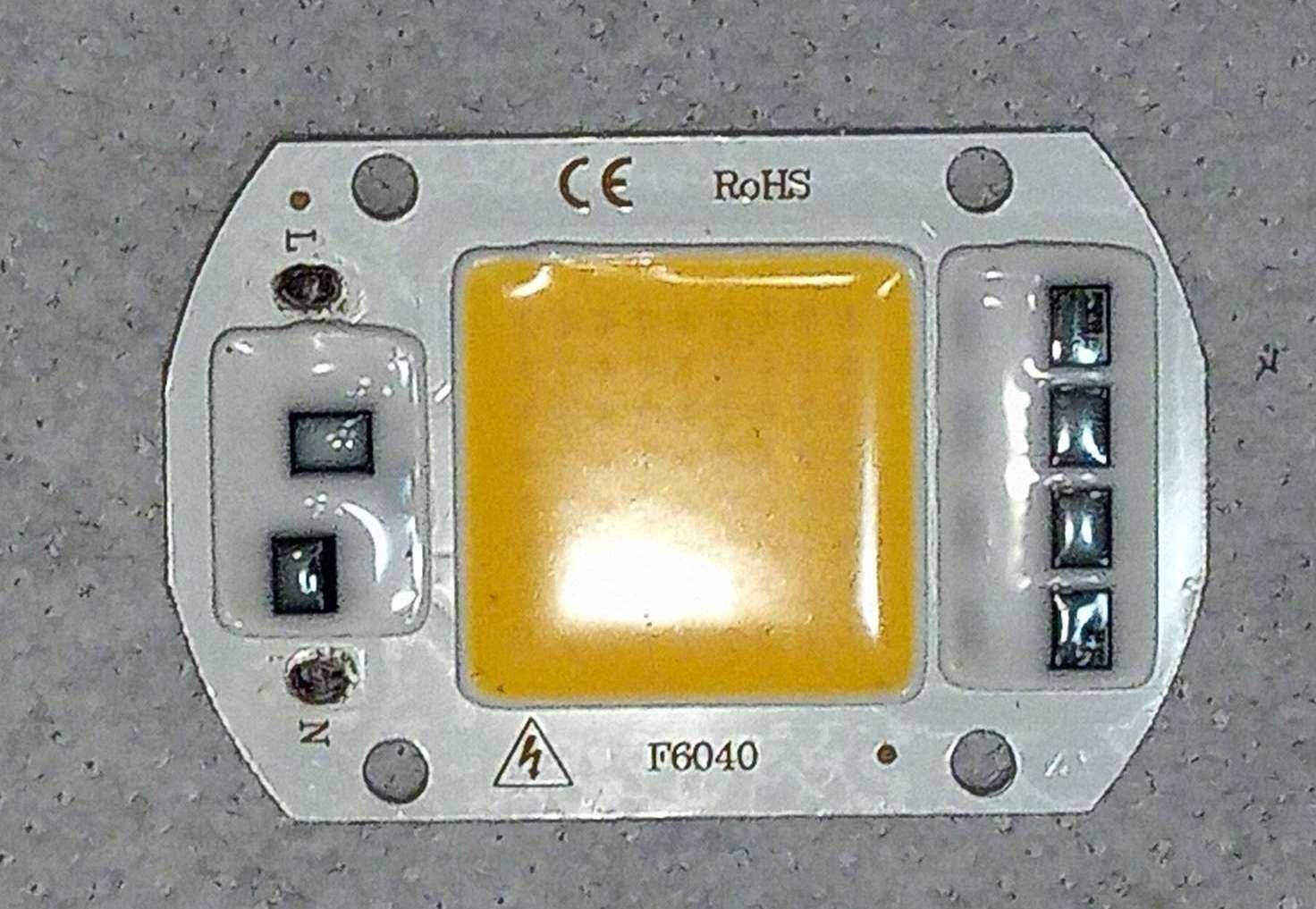 Светодиодная матрица с драйвером COB LED 50Вт