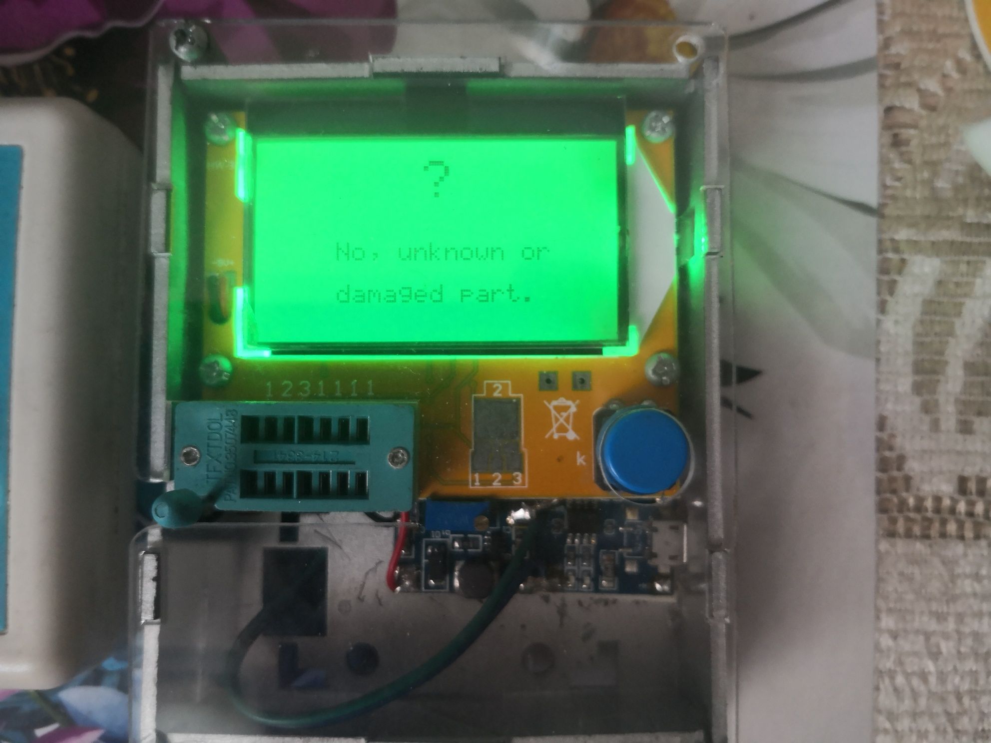 Tester elementu elektronicznych