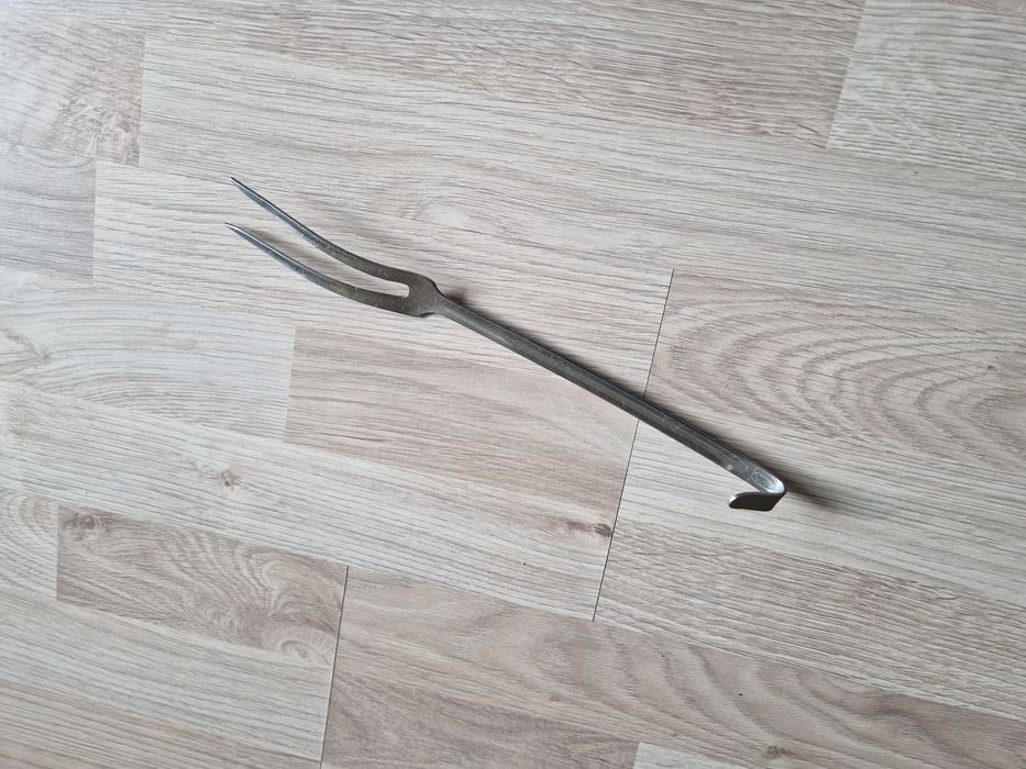 Widelec do mięsa na grill Gerlach nierdzewny dł 30 cm