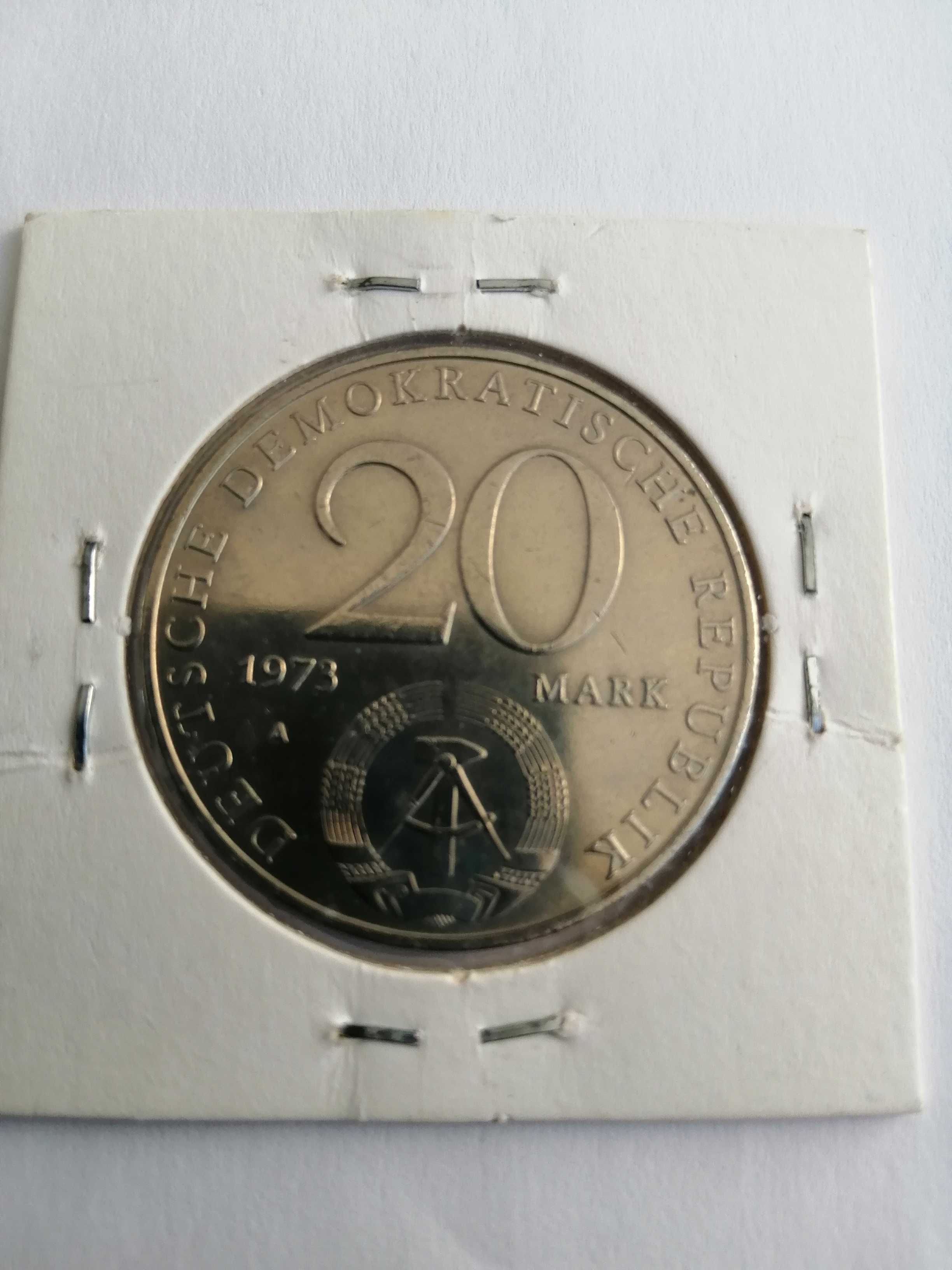 2 moedas de 20 markos, Alemanha