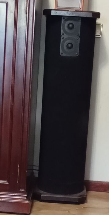 Duas colunas de som únicas