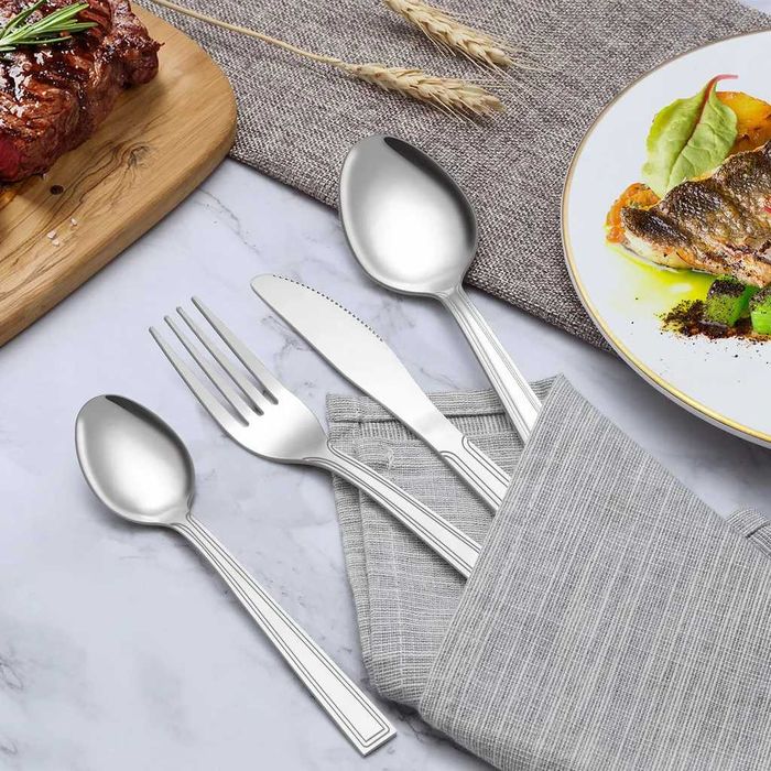 Набор столовых приборов hunnycook 60 предметов на 12 персон Уценка