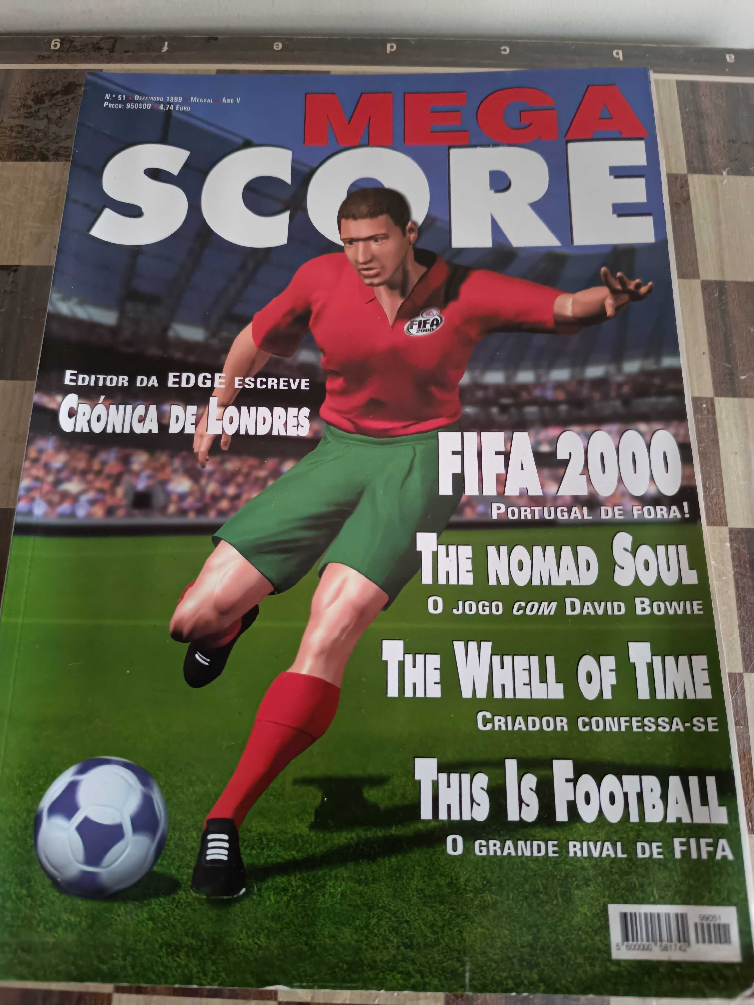 Revista Mega Score Nº51 de Dezembro de 1999
