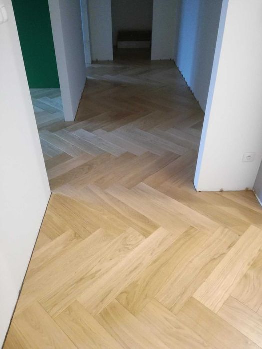 Deska dąb jodła angielska (jodła prosta)