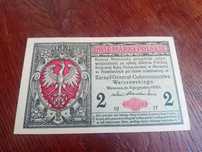 2 Marki Polskie 1916 rok.Gnerał