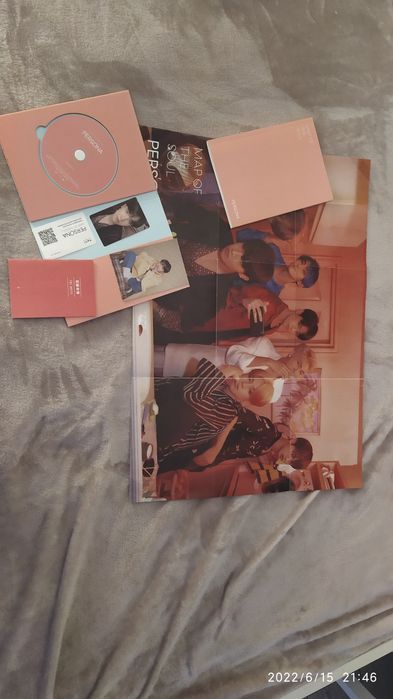 Album Bts Map of the Soul Persona + bluzka Jimin + piórnik Bts