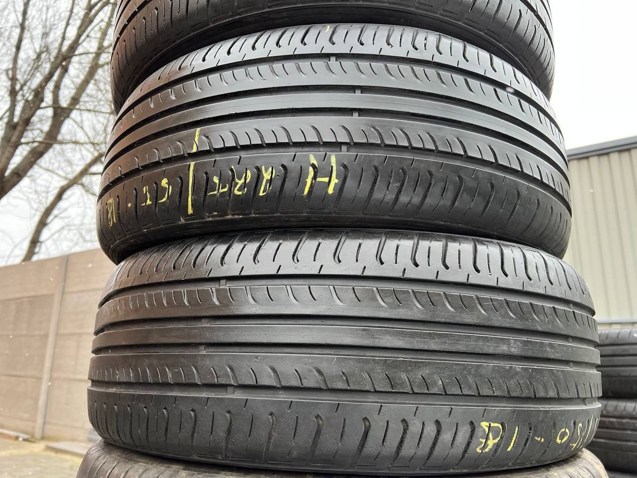 Шини б/у 225/55 R18 Hankook комплект, літня резина R18