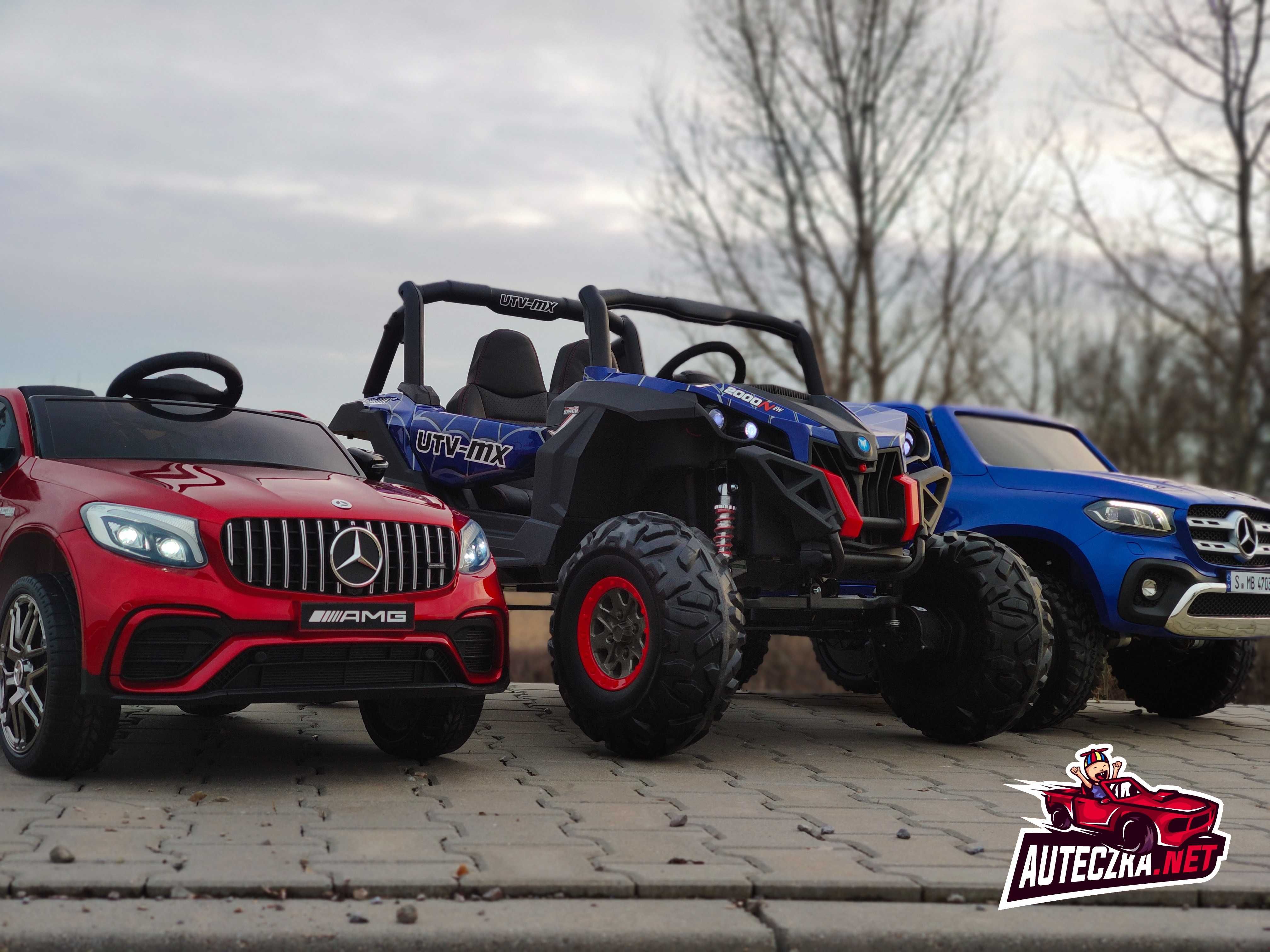 Duże dwuosobowe auto JEEP XMX603 Buggy na akumulator 4x4